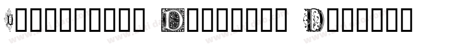Ornamental Initials N字体转换